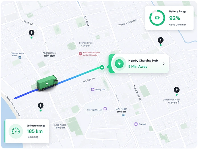Nearby Charging Hub