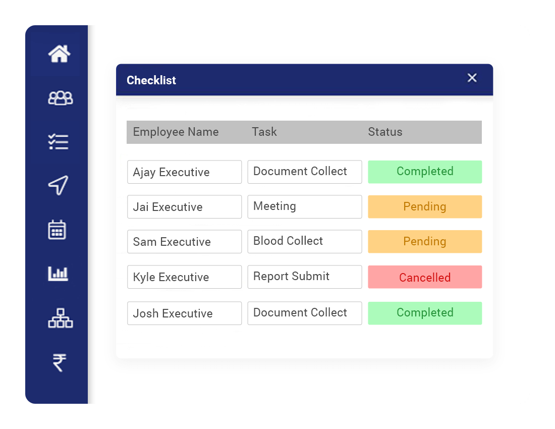 Real-time Checklists