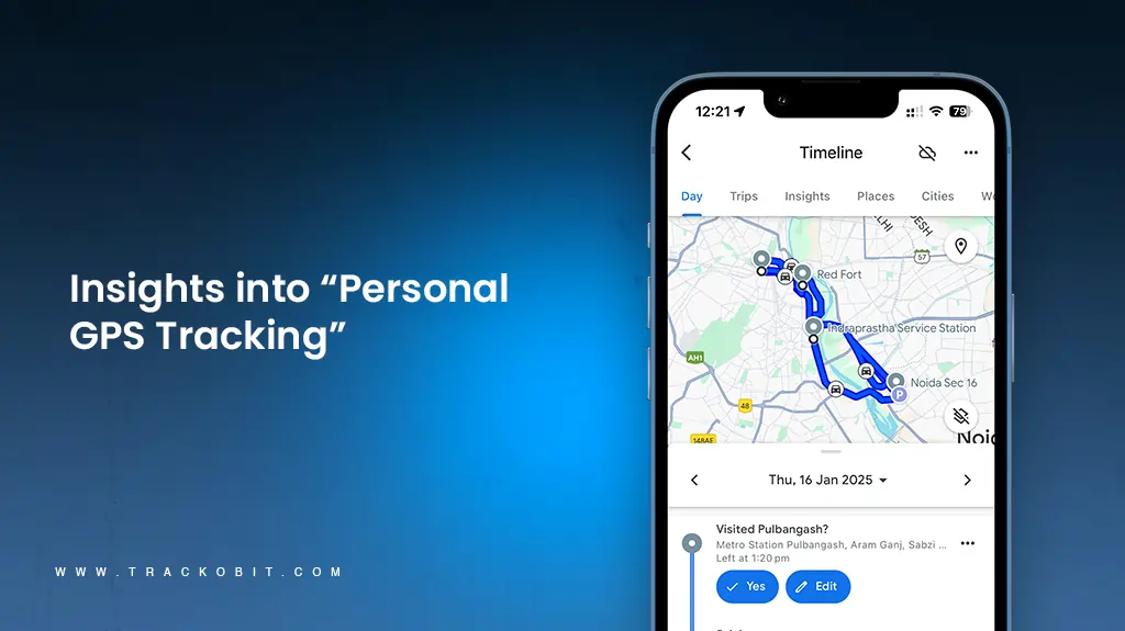 Personal Vehicle Tracking Software