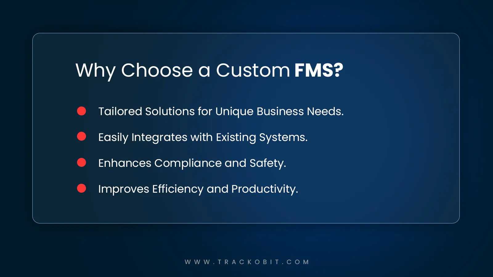 Why Do You Need Custom Fleet Management Software