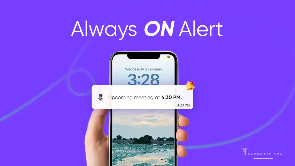 Show mobile upcoming meeting alert with Title - Always ON Alert