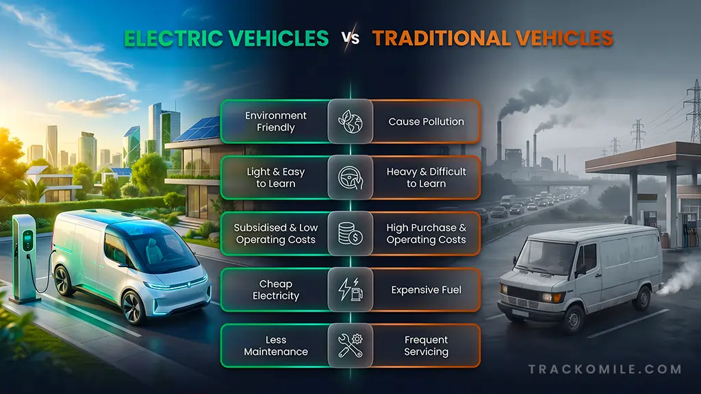 Electric Vehicles vs Traditional Vehicles