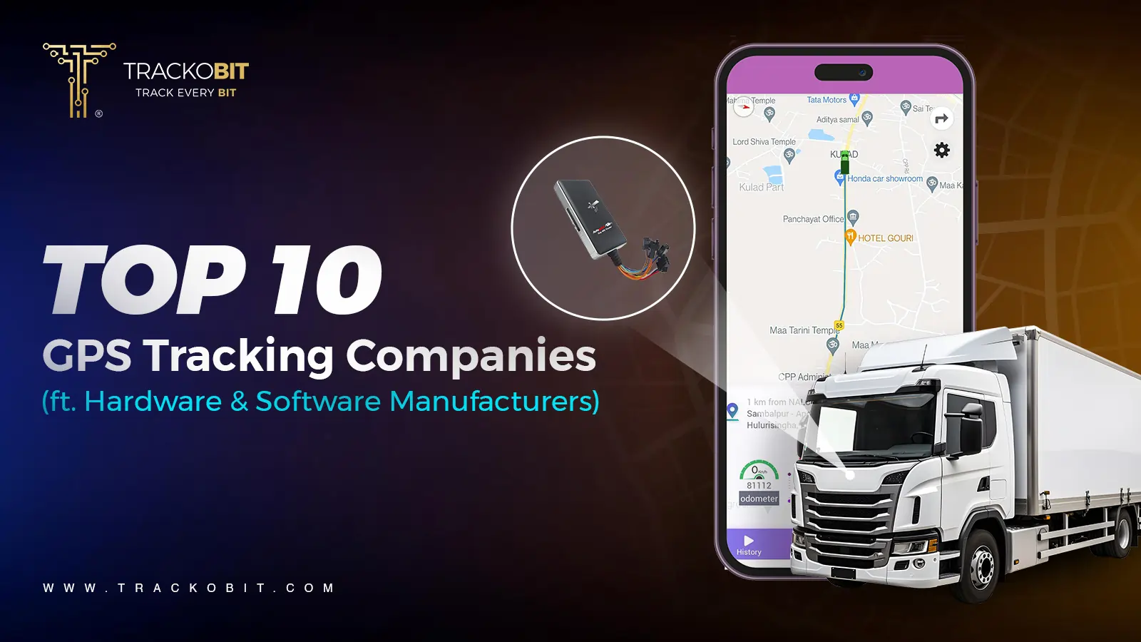 Top 10 GPS Tracking Companies for Fleet Management for 2025