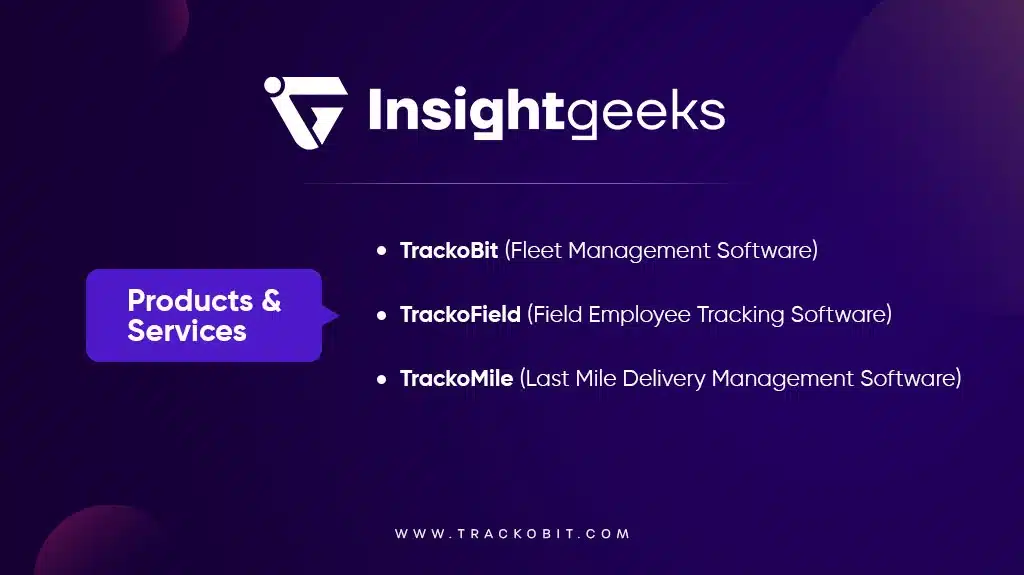 Insightgeeks Products and Services