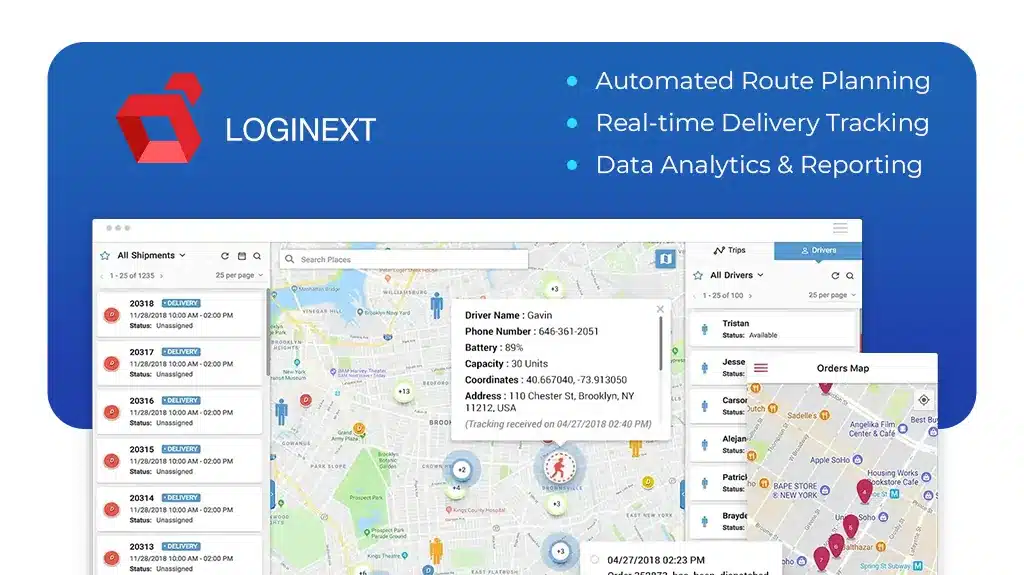 LogiNext’s Last Mile delivery Software