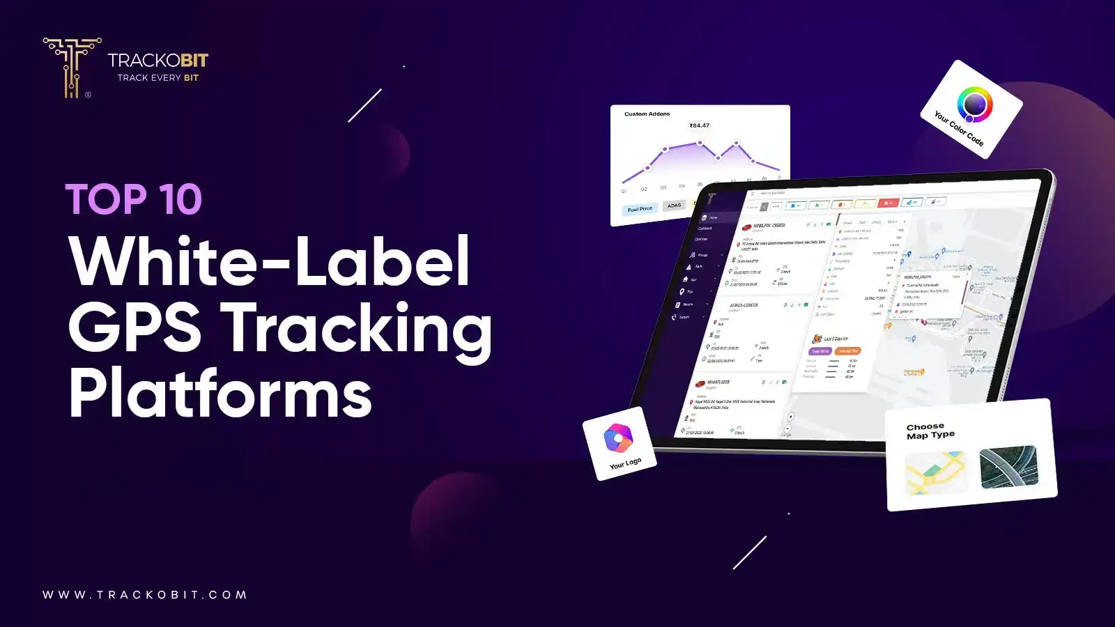 Top10 White Label GPS Tracking Platforms