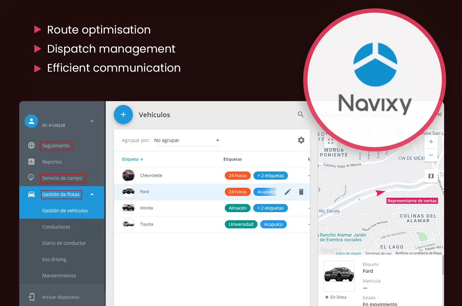 Navixy – Best For Field Routing