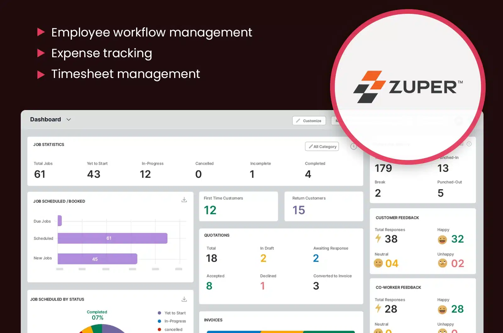 Zuper – Best For Order Management