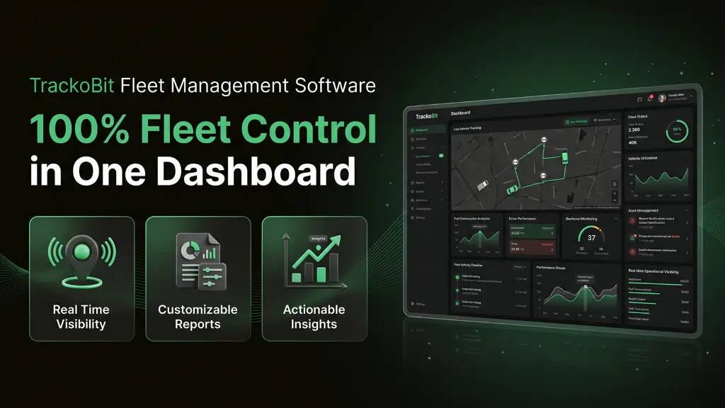 Monitor every critical fleet KPI from one centralized dashboard.