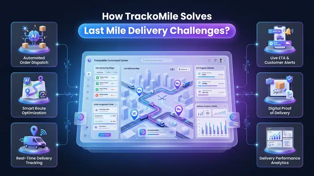 How TrackoMile Solves Last Mile Delivery Challenges