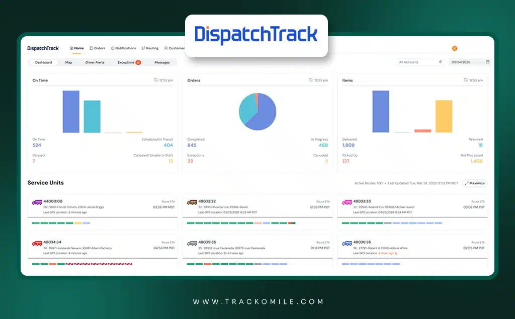 Dispatch Track Dispatch Track