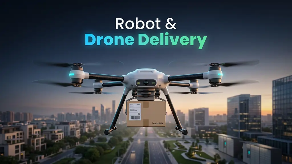 Robot & Drone Delivery in Last Mile Operations Robot & Drone Delivery in Last Mile Operations