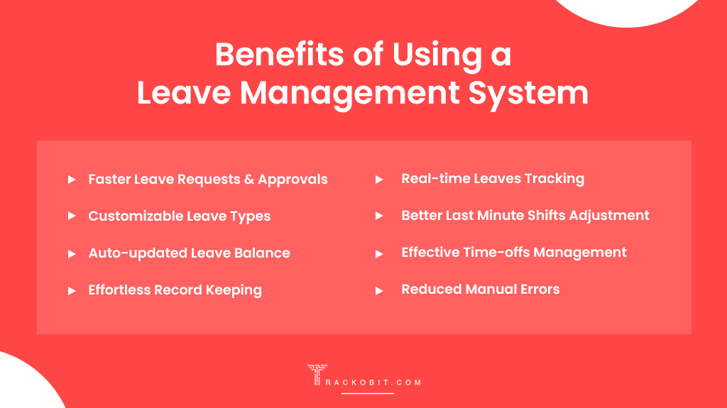 Benefits of Using Employee Leave Management System
