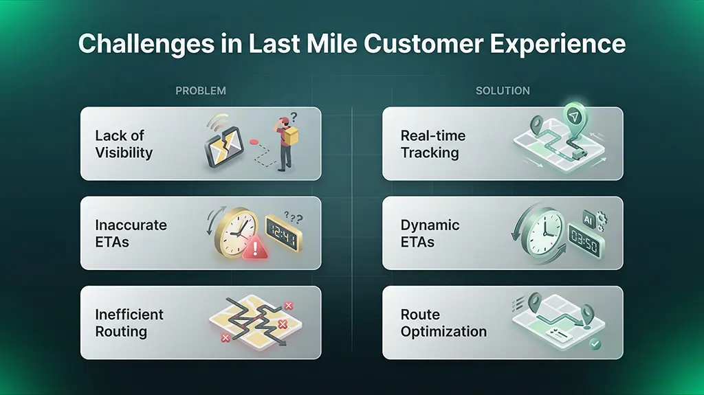 Challenges in Last Mile Customer Experience