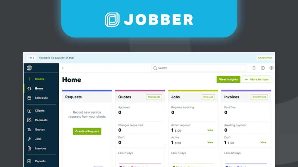 Jobber’s field force management software