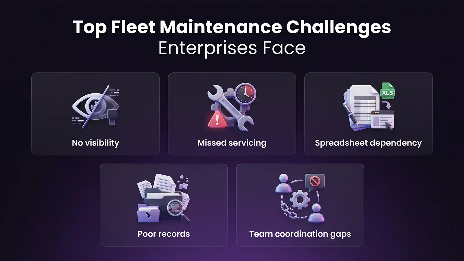 Common fleet maintenance challenges