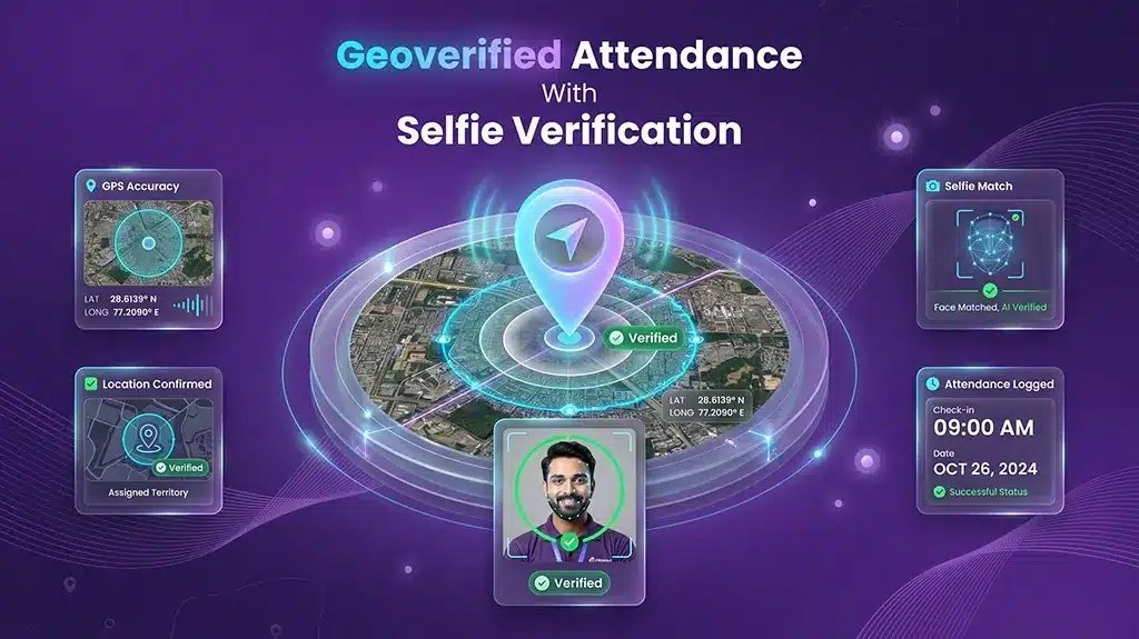 Geoverified Attendance With Selfie Verification