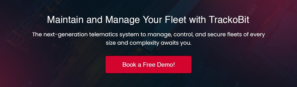 Maintain and Manage Your Fleet with TrackoBit