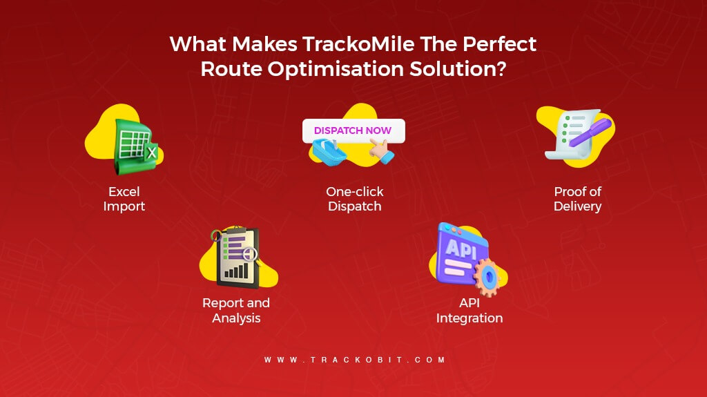 What makes TrackoMile the Perfect Route Optimisation