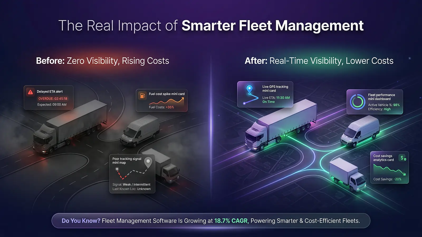 Impact of Fleet Management Software and Stats