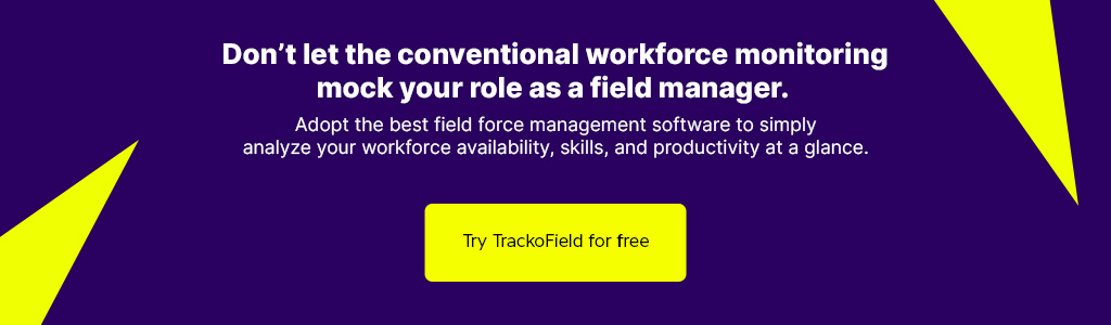 Use TrackoField for Free