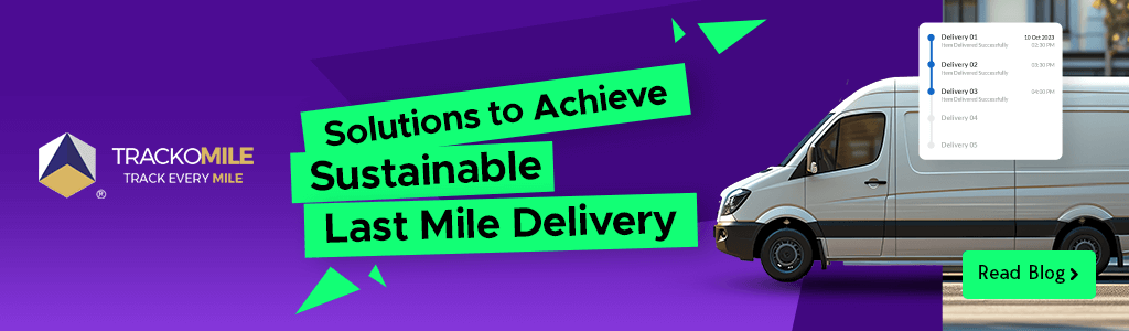 Sustainable Last Mile Delivery