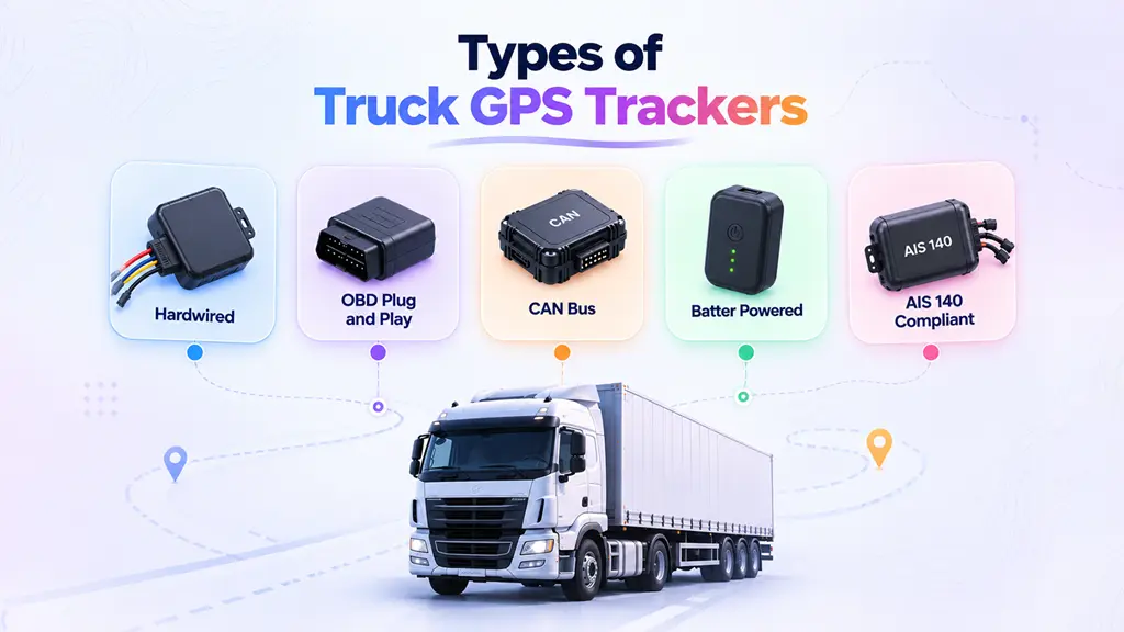 Types of Truck GPS Trackers