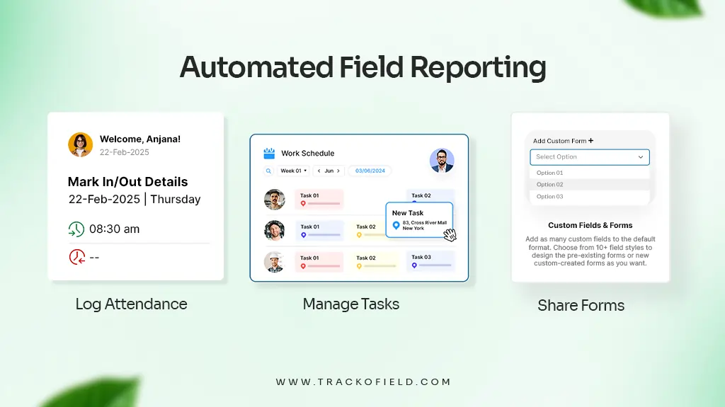 Automated Reporting For Agri Field Reps