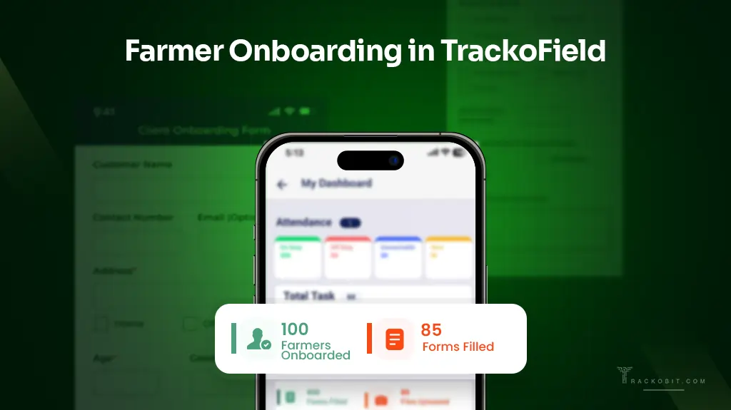 Farmer Onboarding in TrackoField