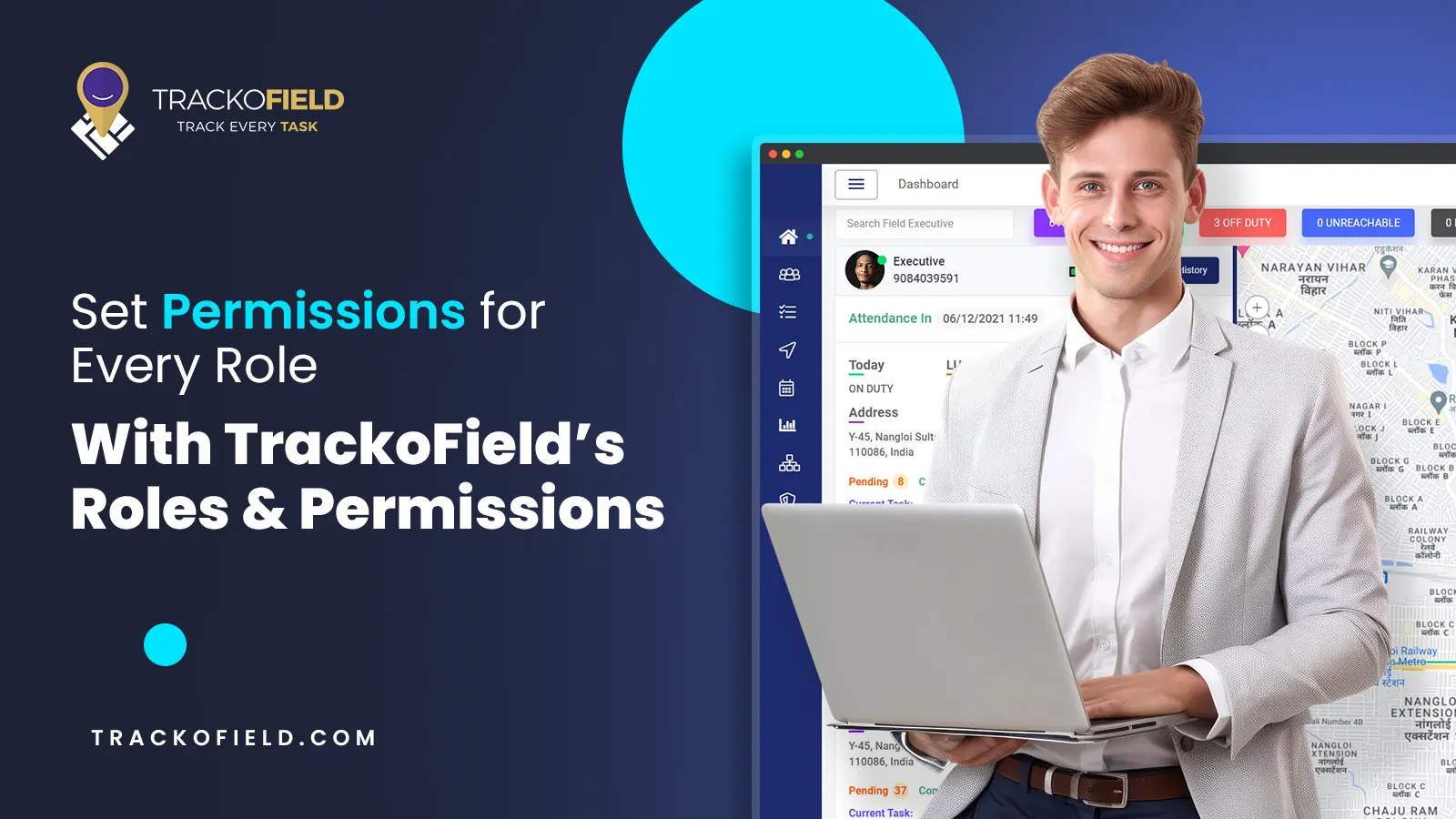 TrackoField’s Roles & Permissions