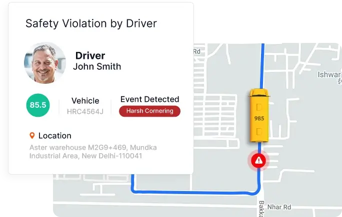Driver Behaviour Monitoring Tracking Software