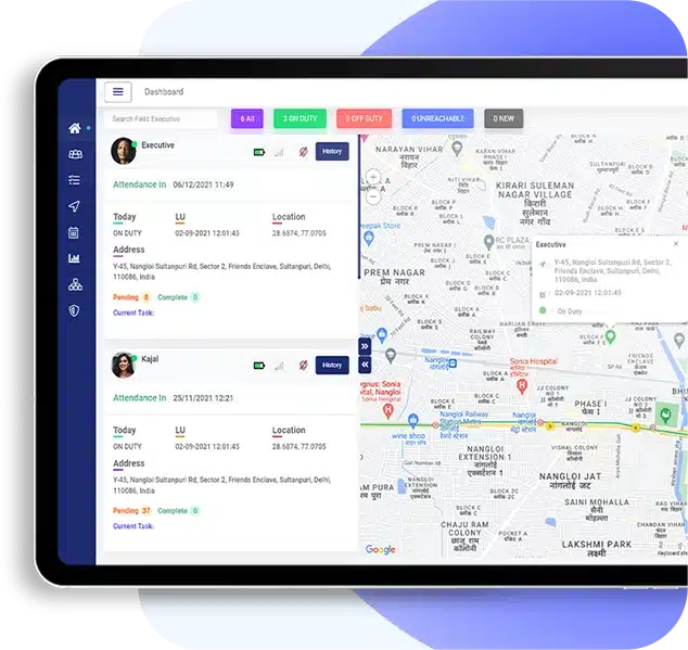 Ooh field team dashboard