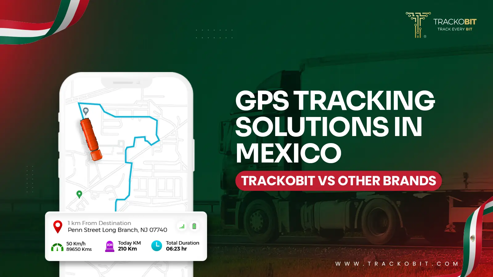 GPS Tracking Solutions in Mexico TrackoBit vs Other Brands