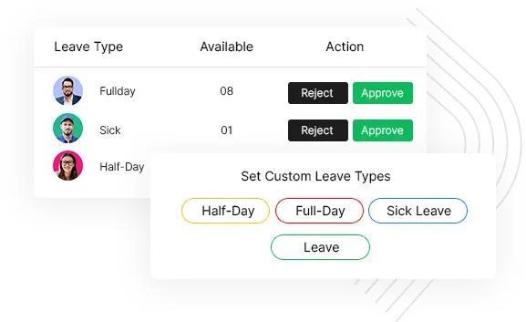 Manage Employee Leaves