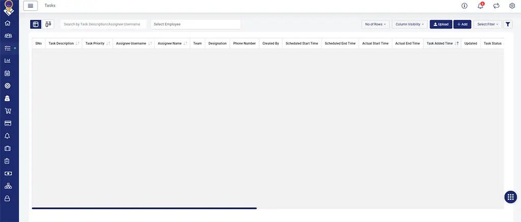 Click on the Kanban View beside the List View button