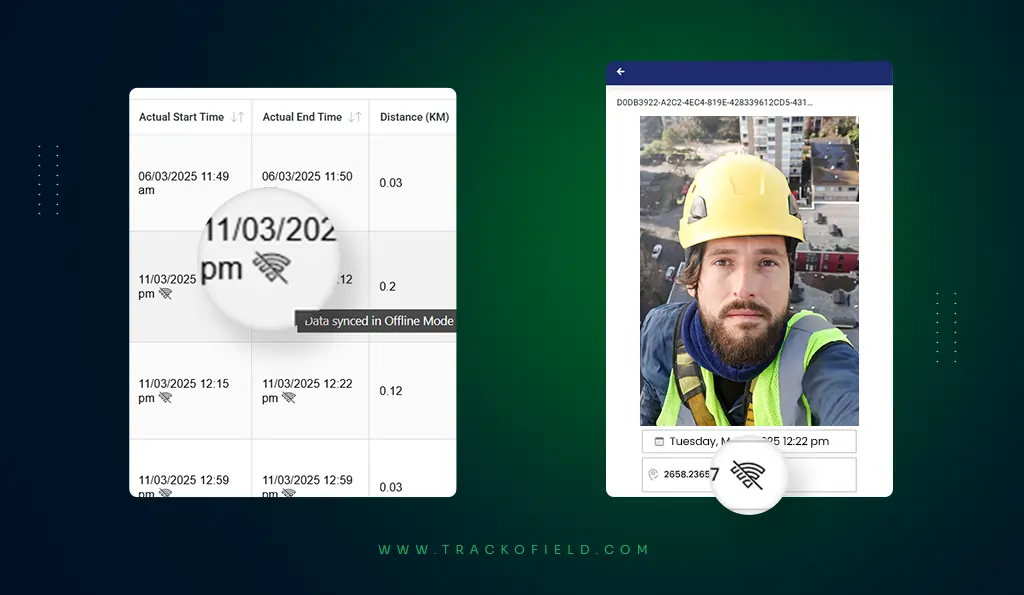 Log Tasks and Attendance Offline in TrackoField