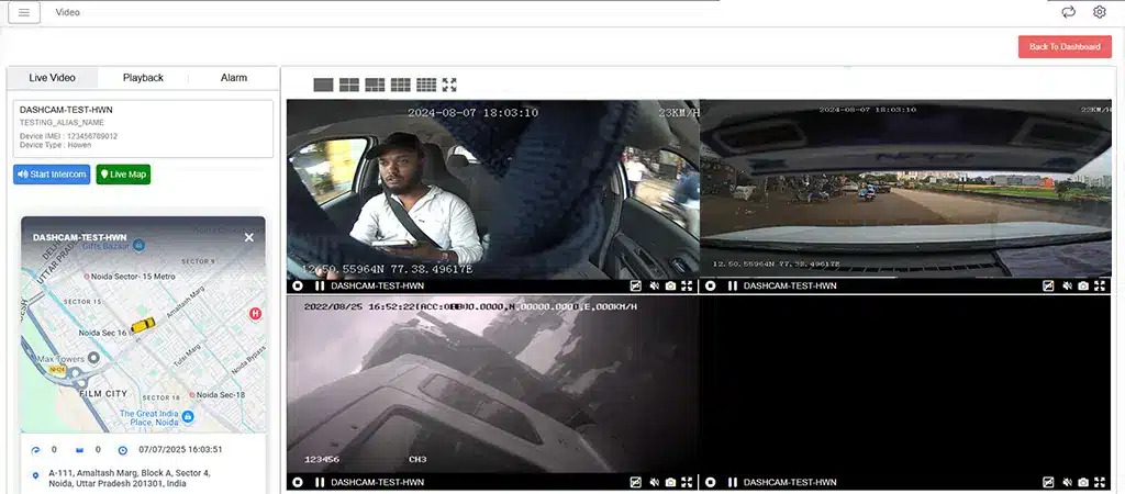 TrackoBit’s Standardised UIUX for Camera Module TrackoBit’s Standardised UIUX for Camera Module