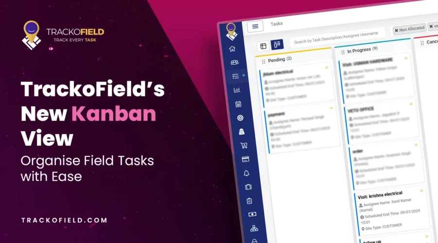 TrackoField’s New Kanban View