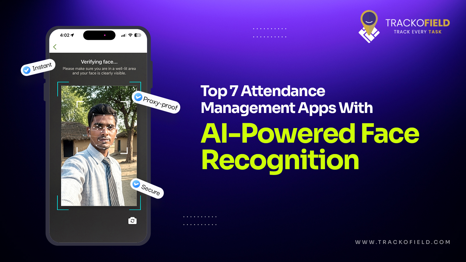 AI Powered Face Attendance app