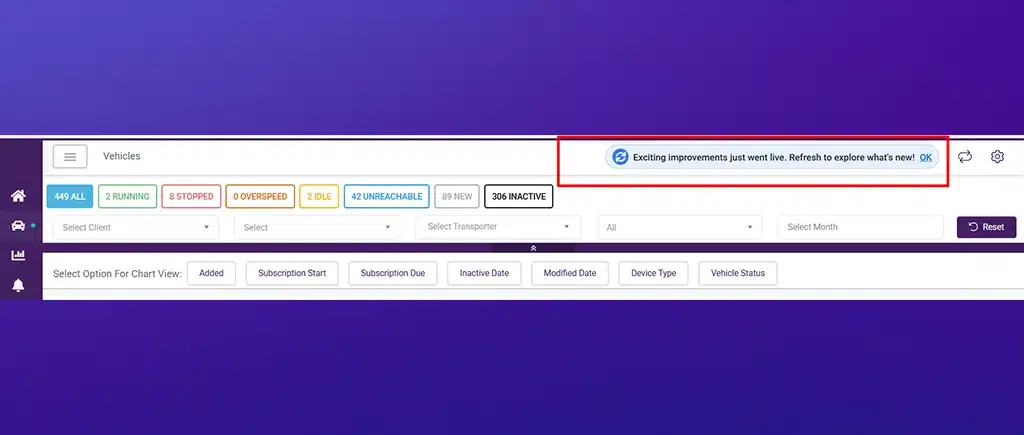 Auto-refresh keeps you on the latest updates, effortlessly Auto-refresh keeps you on the latest updates, effortlessly