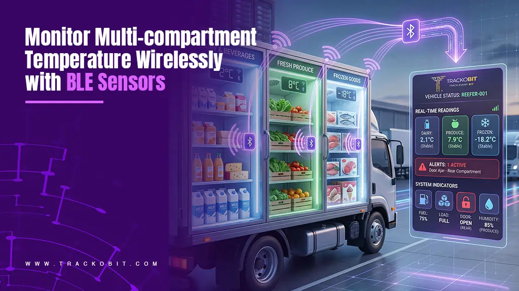 Monitor Multi-compartment Temperature Wirelessly with BLE Sensors Monitor Multi-compartment Temperature Wirelessly with BLE Sensors