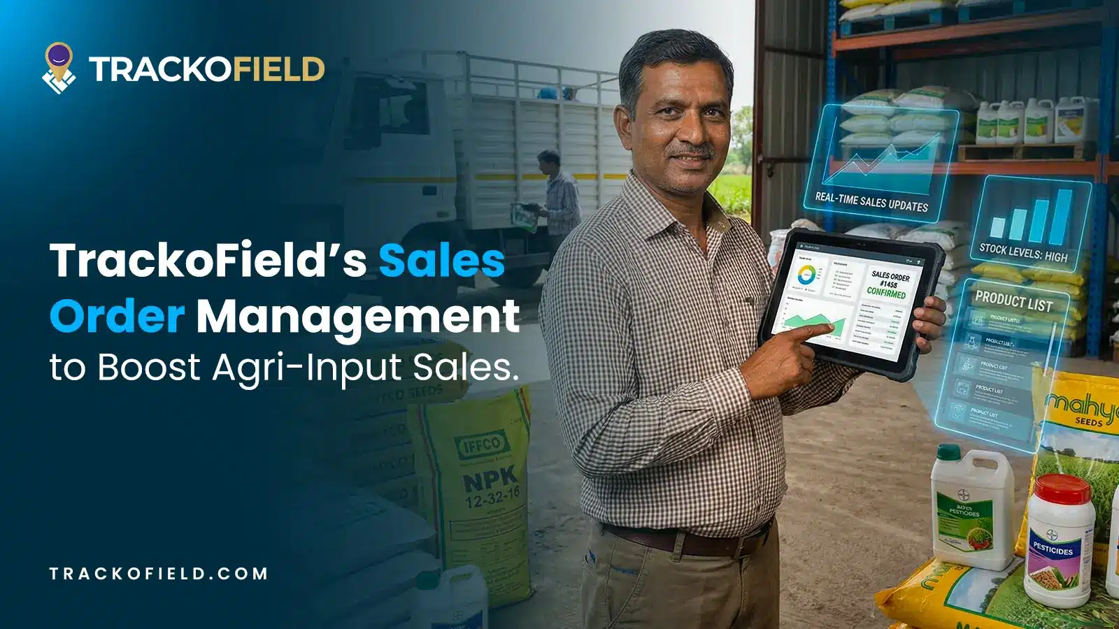 TrackoField’s Sales Order Management to Boost Agri-Input Sales