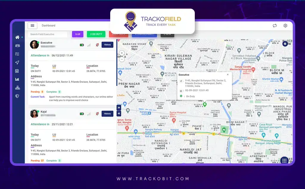 TrackoField TrackoField