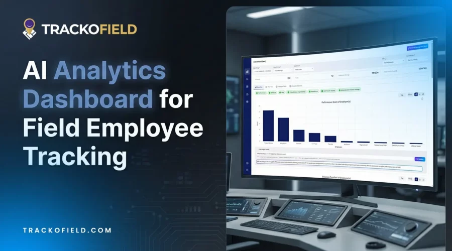 AI Analytics Dashboard for Field Employee Tracking