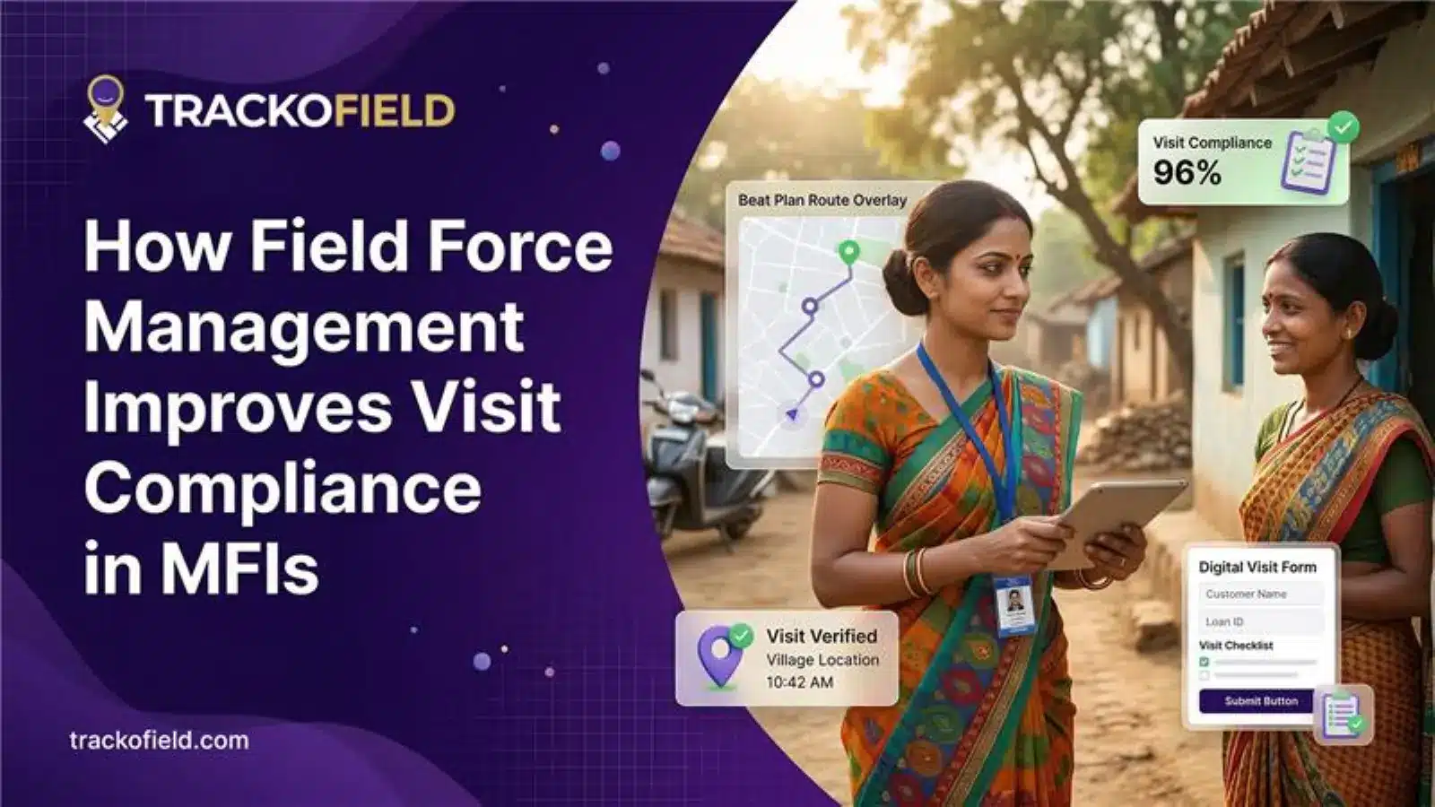 How Field Force Management Improves Visit Compliance in MFIs