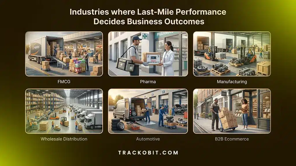 Industries where Last-Mile Performance