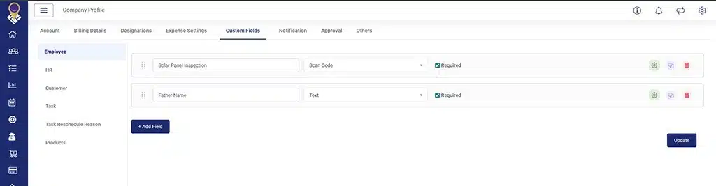 Revamped Company Profile UI 