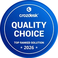 crozdesk quality choice badge