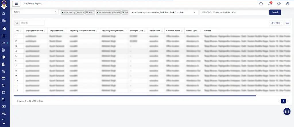Enhanced UI of Reports