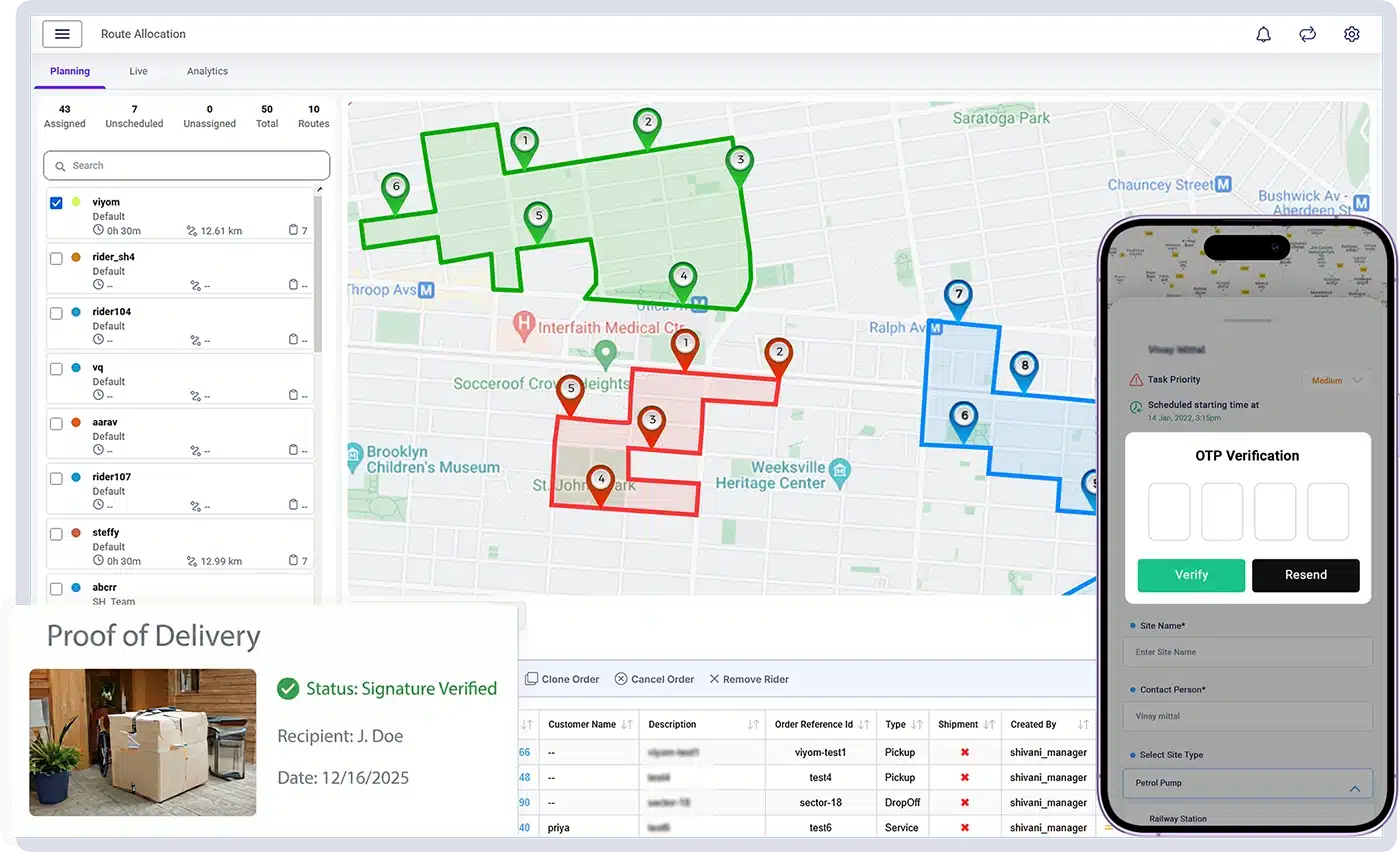 #1 Last Mile Delivery Software